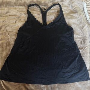 Track and bliss razor back work out top